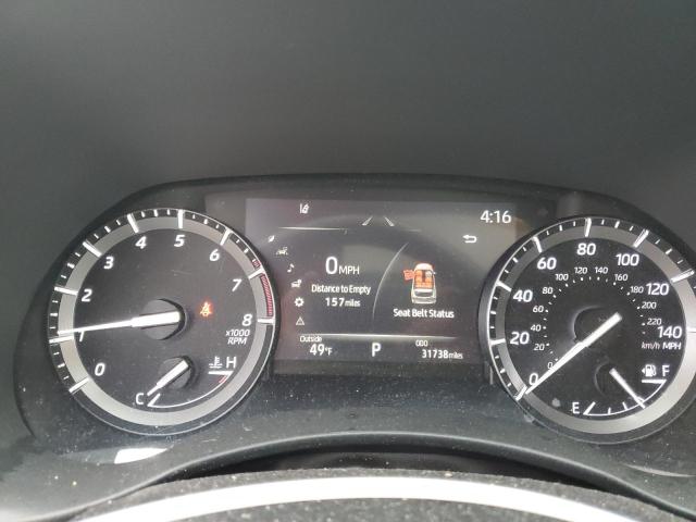 5TDGZRAH4MS522906 - 2021 TOYOTA HIGHLANDER XLE 白色 照片 9