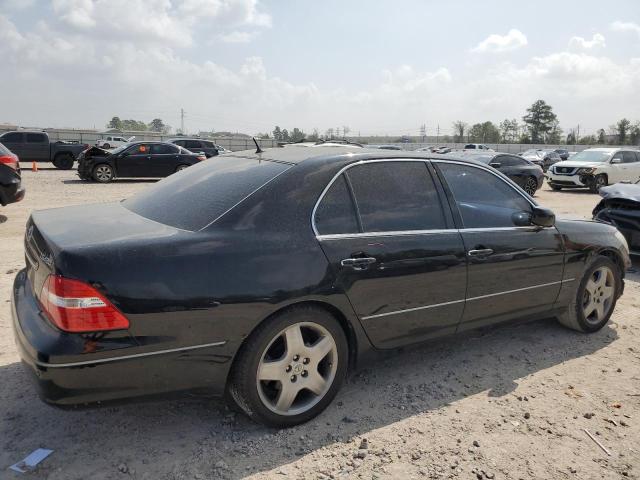 JTHBN36FX55010535 - 2005 LEXUS LS 430 BLACK photo 3