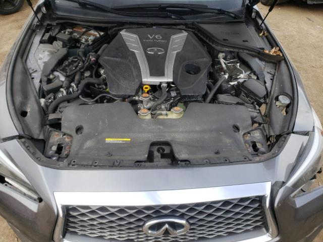 JN1EV7AR9JM442480 - 2018 INFINITI Q50 LUXE GRAY photo 11