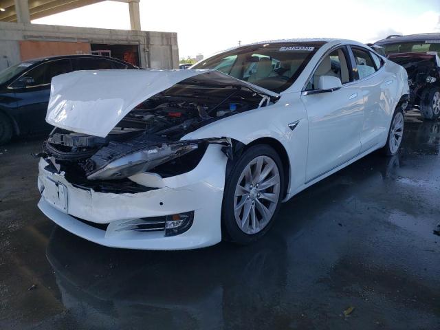 5YJSA1E21JF247276 - 2018 TESLA MODEL S Սպիտակ լուսանկար 1