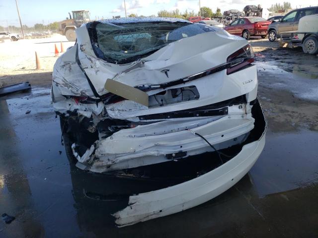 5YJSA1E21JF247276 - 2018 TESLA MODEL S Սպիտակ լուսանկար 6