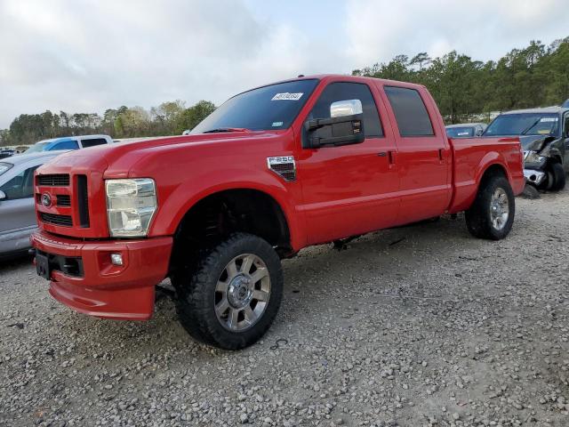 1FTSW21R98ED35417 - 2008 FORD F250 SUPER DUTY RED photo 1