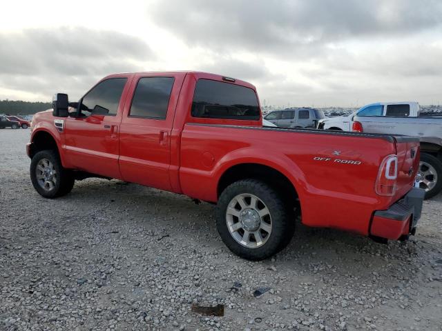 1FTSW21R98ED35417 - 2008 FORD F250 SUPER DUTY RED photo 2