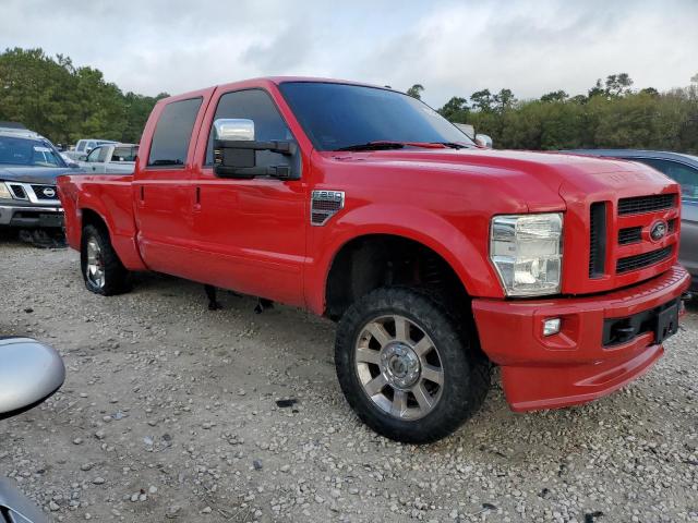 1FTSW21R98ED35417 - 2008 FORD F250 SUPER DUTY RED photo 4