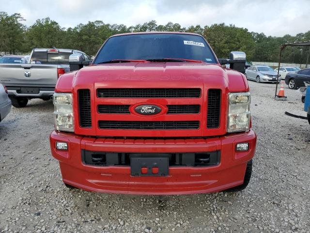 1FTSW21R98ED35417 - 2008 FORD F250 SUPER DUTY RED photo 5