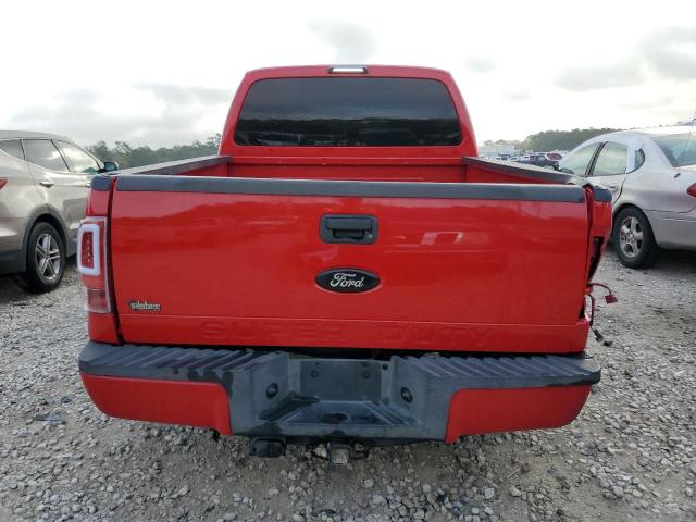 1FTSW21R98ED35417 - 2008 FORD F250 SUPER DUTY RED photo 6