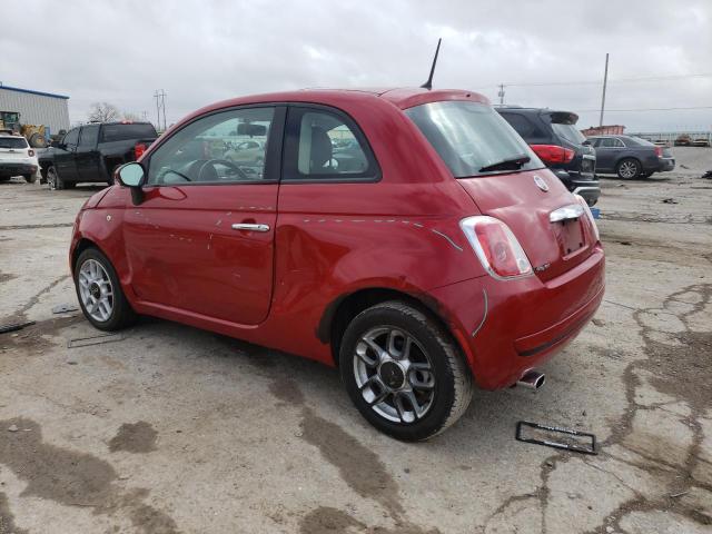 3C3CFFAR9CT269704 - 2012 FIAT 500 POP RED photo 2