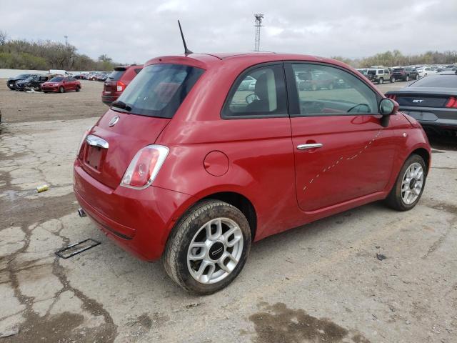 3C3CFFAR9CT269704 - 2012 FIAT 500 POP RED photo 3