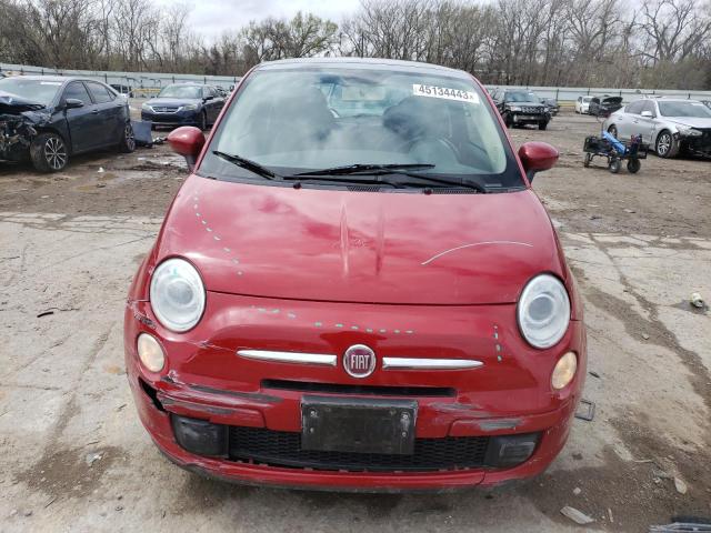 3C3CFFAR9CT269704 - 2012 FIAT 500 POP RED photo 5