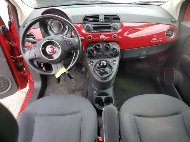 3C3CFFAR9CT269704 - 2012 FIAT 500 POP RED photo 8