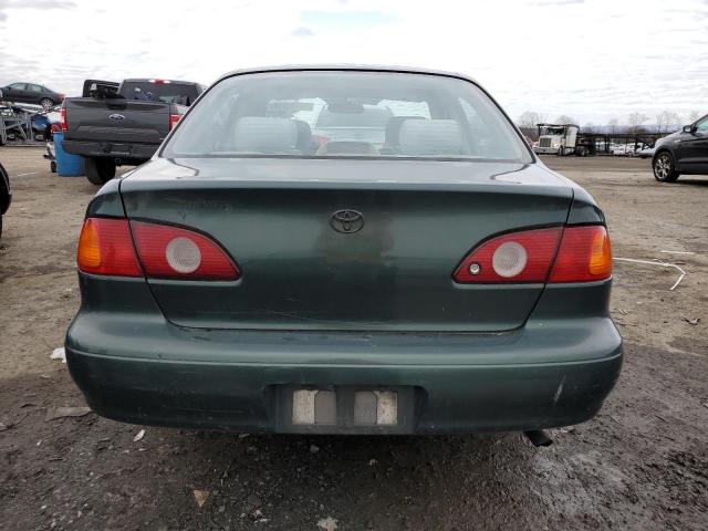 2T1BR12E61C392194 - 2001 TOYOTA COROLLA CE GREEN photo 6