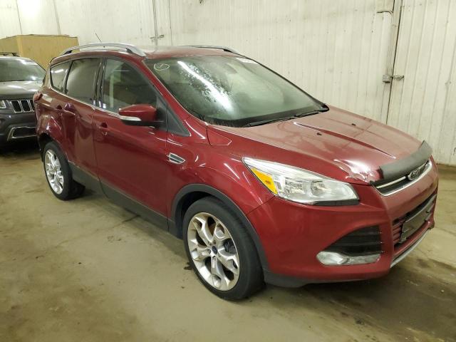 1FMCU9J92FUA62385 - 2015 FORD ESCAPE TITANIUM BURGUNDY photo 4