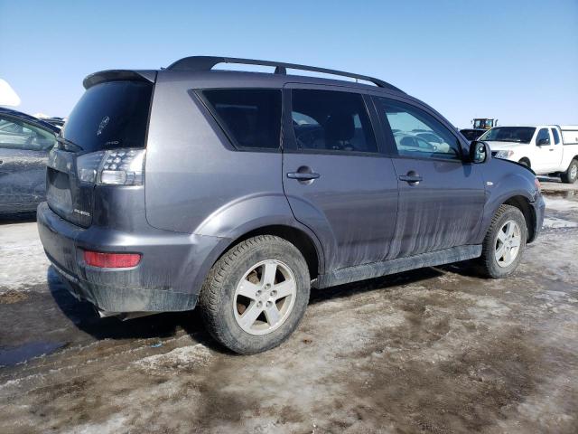 JA4AT2AWXAZ600137 - 2010 MITSUBISHI OUTLANDER ES GRAY photo 3