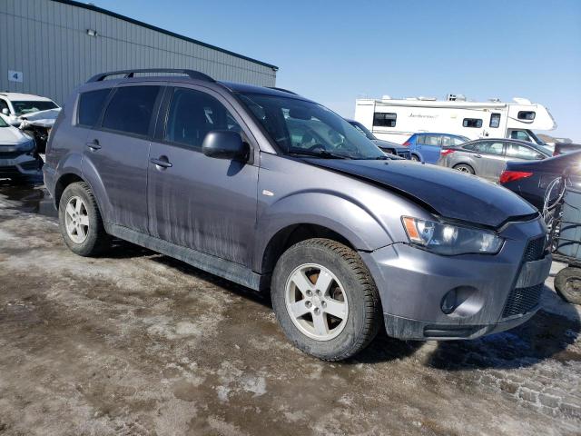 JA4AT2AWXAZ600137 - 2010 MITSUBISHI OUTLANDER ES GRAY photo 4