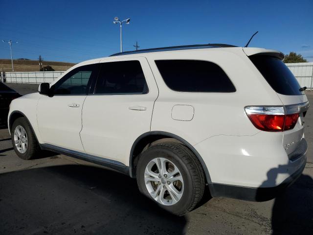 1C4RDJDG9CC118625 - 2012 DODGE DURANGO CREW WHITE photo 2