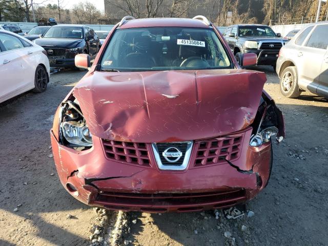 JN8AS58T38W008438 - 2008 NISSAN ROGUE S BURGUNDY photo 5