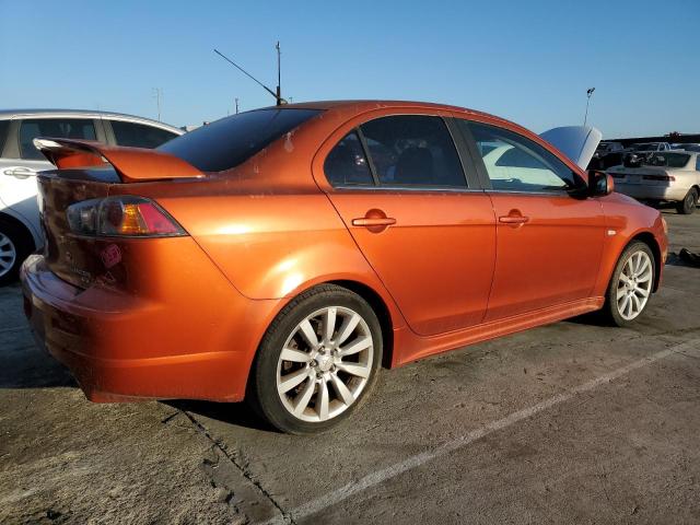 JA3AV66V29U031010 - 2009 MITSUBISHI LANCER RALLIART ORANGE photo 3