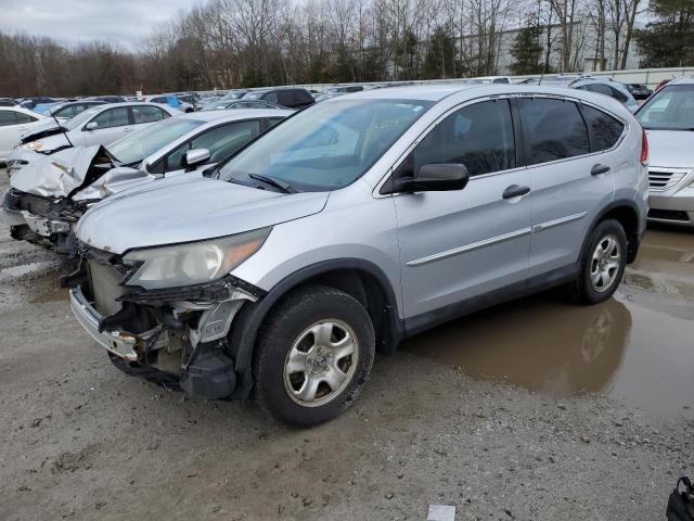 2HKRM4H3XEH687015 - 2014 HONDA CR-V LX SILVER photo 1