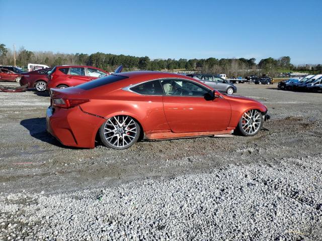 JTHHE5BC5F5000398 - 2015 LEXUS RC 350 RED photo 3