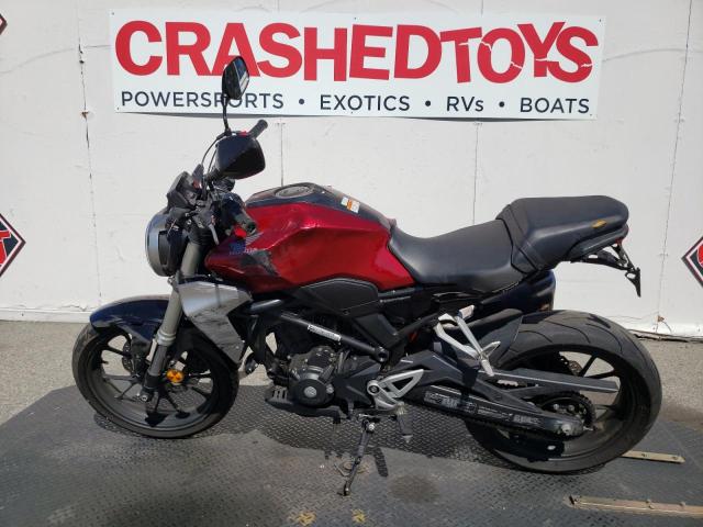 MLHNC5500K5001526 - 2019 HONDA CBF300 N BURGUNDY photo 3