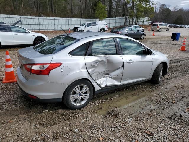 1FAHP3H29CL430866 - 2012 FORD FOCUS SEL SILVER photo 3