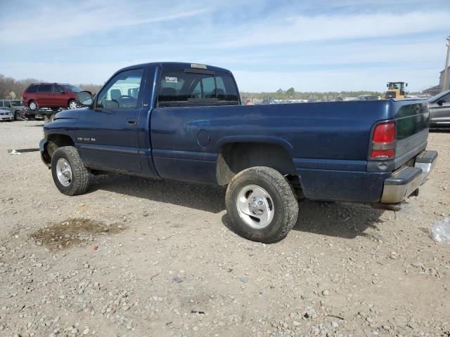 1B7HF16Y71S219340 - 2001 DODGE RAM 1500 BLUE photo 2