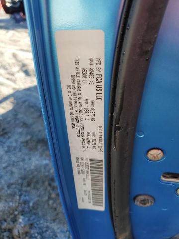 2C3CDZFJ8GH131113 - 2016 DODGE CHALLENGER R/T SCAT PACK BLUE photo 12