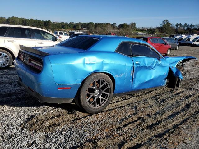 2C3CDZFJ8GH131113 - 2016 DODGE CHALLENGER R/T SCAT PACK BLUE photo 3