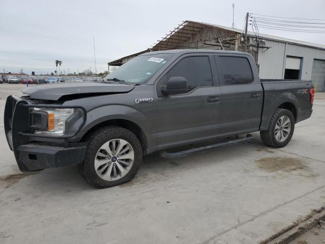 1FTEW1CP9JKD66421 - 2018 FORD F150 SUPERCREW GRAY photo 1