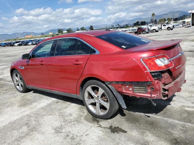 1FAHP2KT8AG119916 - 2010 FORD TAURUS SHO RED photo 2