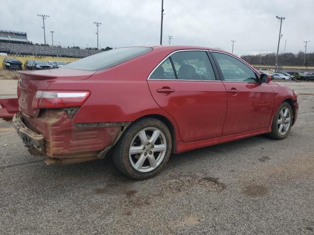 4T1BE46K78U233626 - 2008 TOYOTA CAMRY CE RED photo 3