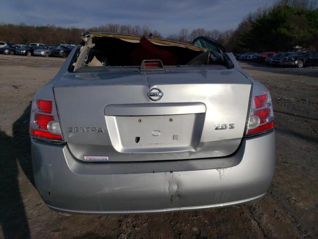 3N1AB61EX7L649168 - 2007 NISSAN SENTRA 2.0 SILVER photo 6