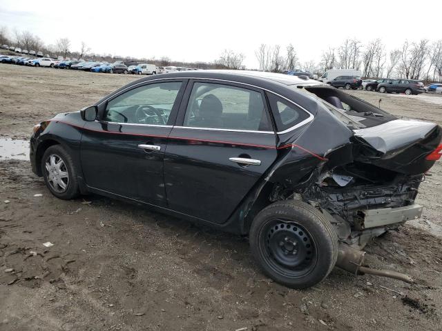 3N1AB7AP4HY307646 - 2017 NISSAN SENTRA S BLACK photo 2