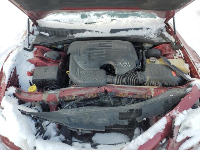 2C3CCARG7EH211763 - 2014 CHRYSLER 300 BURGUNDY photo 11