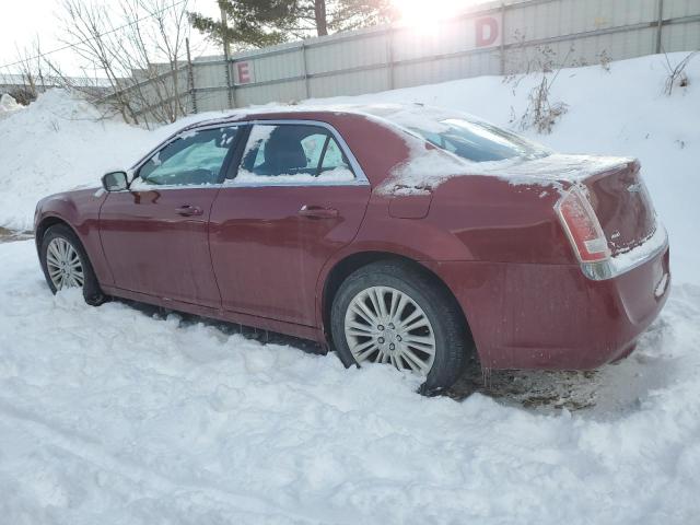 2C3CCARG7EH211763 - 2014 CHRYSLER 300 BURGUNDY photo 2
