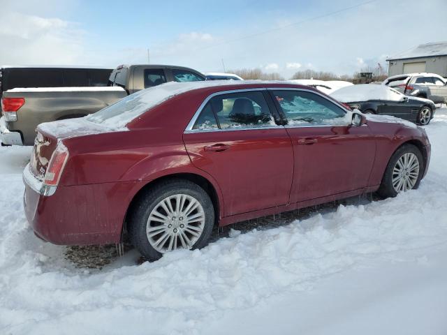 2C3CCARG7EH211763 - 2014 CHRYSLER 300 BURGUNDY photo 3