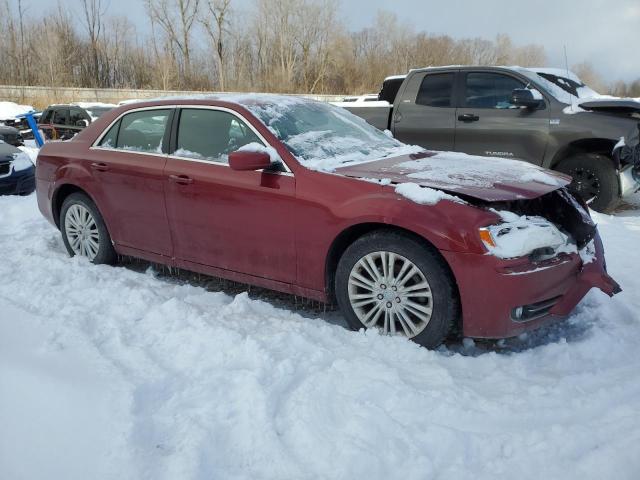 2C3CCARG7EH211763 - 2014 CHRYSLER 300 BURGUNDY photo 4