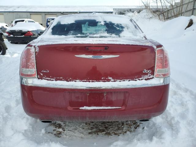 2C3CCARG7EH211763 - 2014 CHRYSLER 300 BURGUNDY photo 6