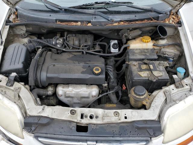 KL1TD66666B567950 - 2006 CHEVROLET AVEO BASE Ağ foto 11
