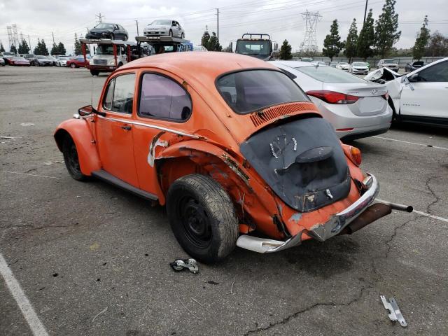 118176580 - 1968 VOLKSWAGEN BEETLE ORANGE photo 2