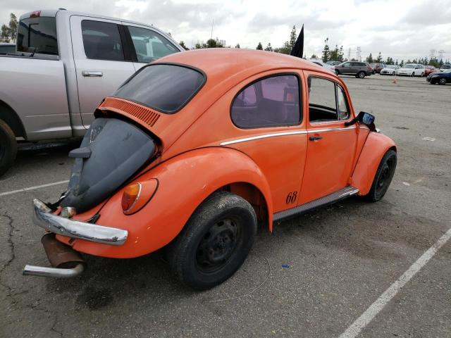 118176580 - 1968 VOLKSWAGEN BEETLE ORANGE photo 3