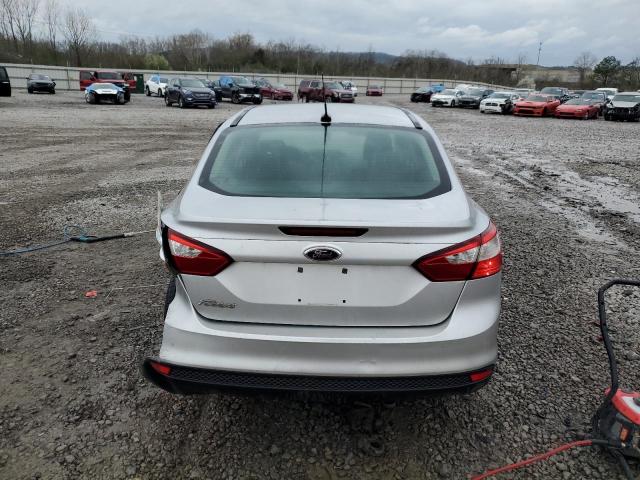 1FAHP3E23CL306502 - 2012 FORD FOCUS S SILVER photo 6