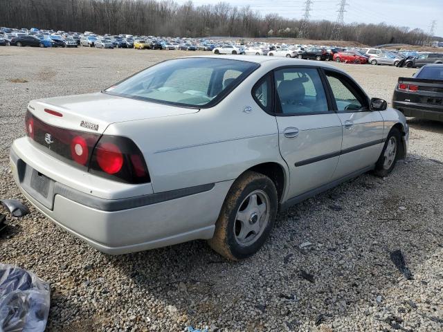 2G1WF52E549284325 - 2004 CHEVROLET IMPALA BEIGE photo 3