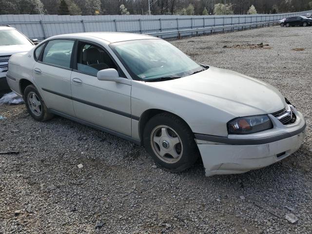 2G1WF52E549284325 - 2004 CHEVROLET IMPALA BEIGE photo 4