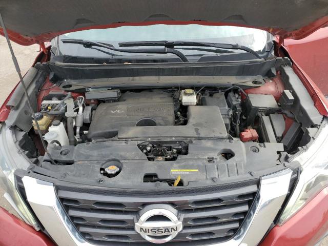 5N1DR2MM6HC691198 - 2017 NISSAN PATHFINDER S 红色 照片 12