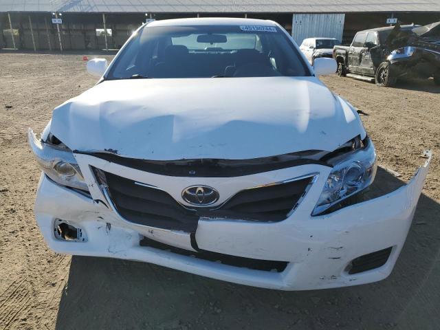 4T1BF3EK6AU536816 - 2010 TOYOTA CAMRY BASE WHITE photo 5