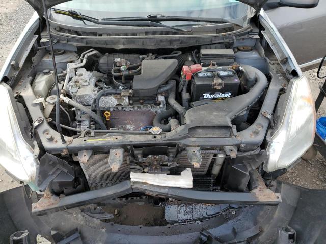 JN8AS5MV7BW689959 - 2011 NISSAN ROGUE S GRAY photo 12