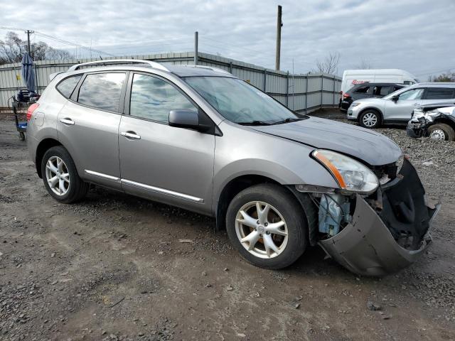 JN8AS5MV7BW689959 - 2011 NISSAN ROGUE S GRAY photo 4