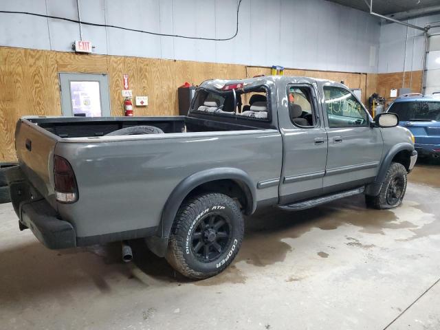 5TBBT4416YS012374 - 2000 TOYOTA TUNDRA ACCESS CAB GRAY photo 3