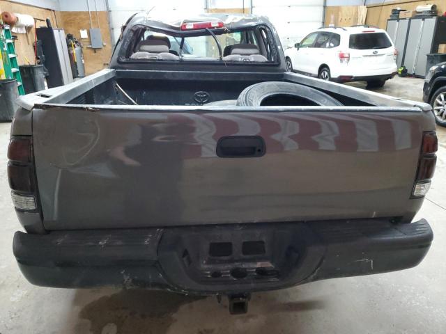 5TBBT4416YS012374 - 2000 TOYOTA TUNDRA ACCESS CAB ნაცრისფერი ფოტო 6